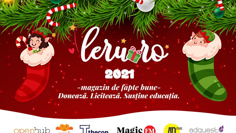 Leru.ro – magazinul online cu fapte bune, cadouri și bucurie